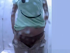 Beach cabin hidden camera spies woman