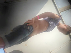 Astonishing tan lines around youthful snatch