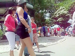 Worthy wiggle in a short petticoat