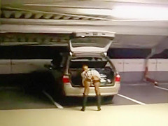 No pantie, good bling