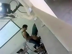 Doggy Position raunchy congress in the lecture hall