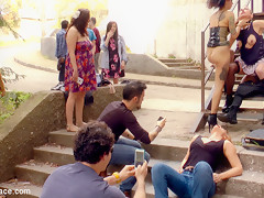 Anal Bitch Abased And Drilled Outdoors - PublicDisgrace