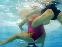 Bald cookie of the water polo player