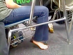 In Nature's Garb feet on a honey in class are hot