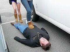 Incredible non-professional Fetish, Femdom porn movie scene