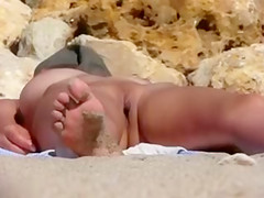 Exposed Dilettante Wife Cookie Filmed at the Beach