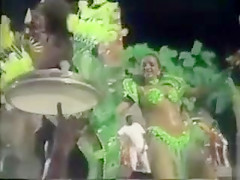 South American Carnival dancers in awesome outfits