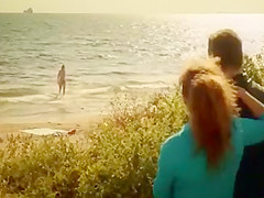Beach Voyeur Playgirl Filmed Topless