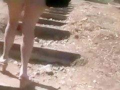 Voyeur Hawt French Wife Upskirt Movie Scene