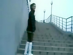 Dilettante Hipster Pair Fucking in Public Place