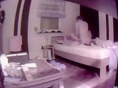 Real excitement betwixt a sexually excited pair in sofa