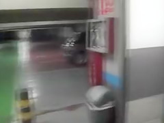 Girlfriend Oral-Stimulation and Facial in Public Parking