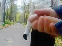 Flashing in the park has a pleased end