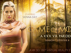 Sienna Day in Game of Groans XXX VR Parody - VRBangers