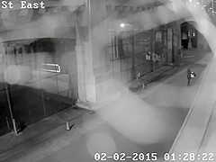 This Babe just had to chuck a drip!