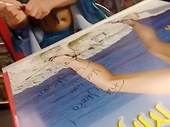 Avid Golden-Haired, Medium Milk Sacks sex movie scene