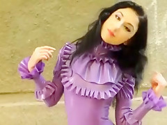 Sexually Excited homemade Latex, Solo Hotty sex episode