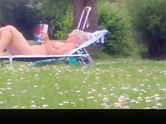 In Nature's Garb older woman reading a book