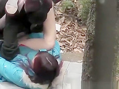 fuck in korean park voyeur (three)