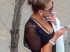 Marvelous angel in white, hawt shorts