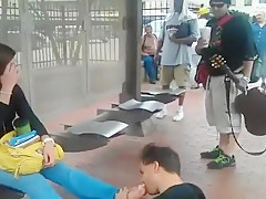 Superlatively Good homemade Public, Outdoor sex scene