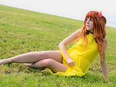 Amarna Miller & Luke Hotrod in Amarna Miller Public Outdoors Cosplay - CosplayBabes