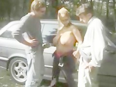 Lustful Outdoor, German porn scene