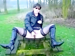 Awesome Outdoor, European xxx scene