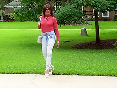 Julie visits a number of joints in jeans