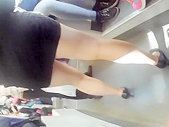 Striking juvenile woman acquires filmed from beneath whilst in a hawt