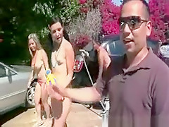 Pornstar Car Wash Nasty Sexy Joy