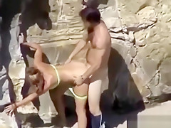 From Behind Quickie Public Beach