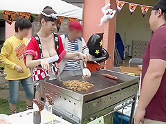 Eager Japanese cutie in Incredible Outdoor, Public JAV movie scene