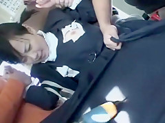 Mad Japanese honey in Sexually Excited Public, Fetish JAV episode