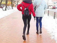 Glamorous angel's butt