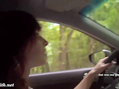 Insane defiance to cross bridge undressed