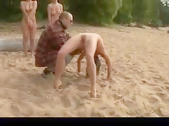 In Nature's Garb Beach - Training 3 college hotty