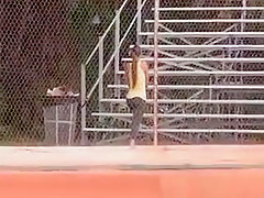 Hawt Sport Sweetheart In Stretch Panties Doing