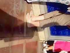 ARAB Beurette gals robe Hot Sandale Noir lyon part dieu.