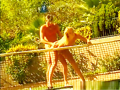 Incredible pornstar Nina Kornikova in lascivious outdoor, facial adult movie scene