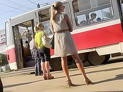 Monumental discovery in an upskirt