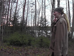 Evelina Juliet in hawt pair fucking whilst in the outdoors