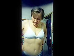 Grandma clothed in nature's garb