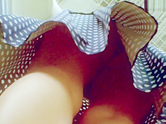 Older In Dotted Petticoat