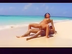 sexy dark brown beach sex