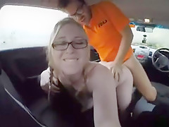 Beautiful Marketing Student Satin Spank Gangbanged In The Car