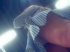 Upskirt Of Cute Honey Chooses Glasses