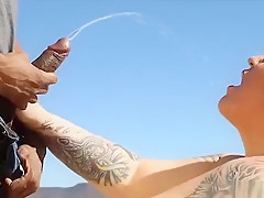 Big Beautiful Woman Stranded In Desert Acquires Picked Up And Screwed By Stranger