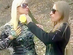 Breathtaking Hawt Hottie Plays Sensually With Some Fruit