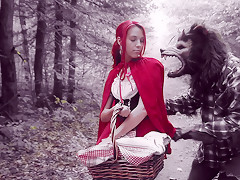 Brind Love & Ramrod Pickaxe in Halloween - Lil Red Riding Doxy - AcesOfPorn